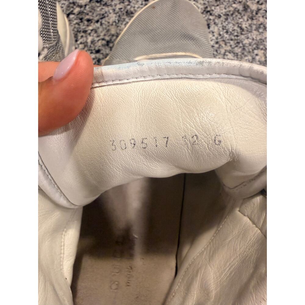 Gucci Bailing Fabric & Nappa Moorea Interlocking G High-Top Sneakers 12 - Picture 3 of 12